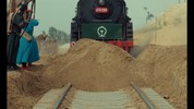 The train is brought to a halt on the orders of the Mongol princess